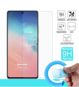 Microsonic Samsung Galaxy S10 Lite Nano Cam Ekran Koruyucu (Beyaz)