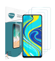 Microsonic Xiaomi Redmi Note 9S Ekran Koruyucu Nano Cam (3'lü Paket) (Beyaz)