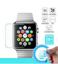 Microsonic Apple Watch Series 3 42mm Nano Cam Ekran koruyucu Kırılmaz film (Beyaz)