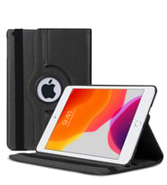Microsonic Apple iPad 10.2'' 7. Nesil (A2197-A2200-A2198) Kılıf 360 Rotating Stand Deri (Siyah)