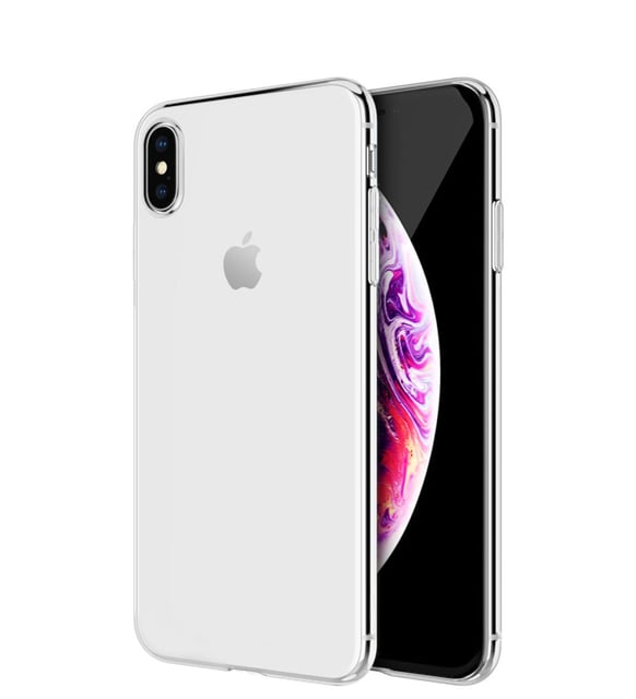 Microsonic Apple iPhone XS Max (6.5'') Kï¿½lï¿½f Transparent Soft