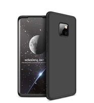 Microsonic Huawei Mate 20 Pro Kılıf Double Dip 360 Protective (Siyah)