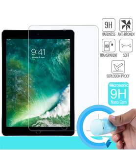 Microsonic Apple iPad Pro 10.5 Nano Cam Ekran koruyucu Kırılmaz film (Beyaz)
