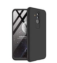 Microsonic Huawei Mate 20 Lite Kılıf Double Dip 360 Protective (Siyah)