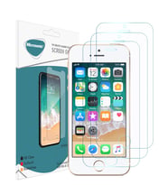 Microsonic Apple iPhone 5 / 5S Ekran koruyucu Nano Cam (3'lü Paket) (Beyaz)