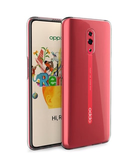 Microsonic Oppo Reno Kılıf Transparent Soft (Beyaz)
