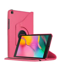Microsonic Samsung Galaxy Tab A 8" 2019 T290 Kılıf 360 Rotating Stand Deri (Pembe)