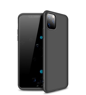 Microsonic Apple iPhone 11 Pro (5.8'') Kılıf Double Dip 360 Protective (Siyah)
