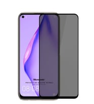 Huawei P40 Lite Privacy 5D Gizlilik Filtreli Cam Ekran Koruyucu (Siyah)