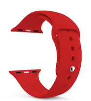 Microsonic Apple Watch Series 4 44mm Silikon Kordon (Kırmızı)