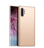 Microsonic Matte Silicone Samsung Galaxy Note 10 Plus Kılıf (Gold)