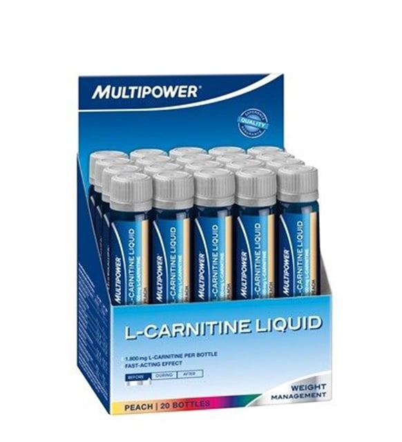 l carnitine multipower L-Carnitine Liquid Forte 1800 Mg 20 Ampoules L-Carnitine 3000 Liquid