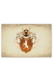 Ahşap Tablo Game Of Thrones Baratheon Flama