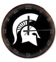 Spartans  Kask Sembolü Tasarım Duvar Saati