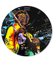 Jimi Hendrix Analog Duvar Saati