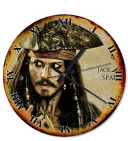 Jack Sparrow Çocuk Odası Duvar Saati