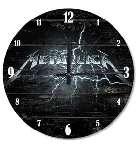 Metallica Tasarım Duvar Saati