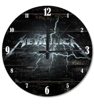 Metallica Tasarım Duvar Saati