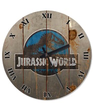 Jurassic World Özel Tasarım Duvar Saati