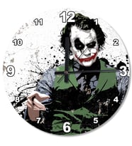 Joker Ahşap Duvar Saati