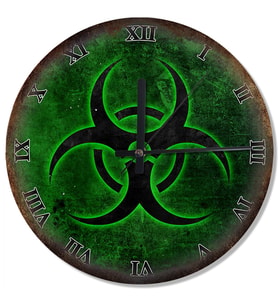 Biohazard Wallpapers Analog Duvar Saati