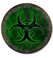 Biohazard Wallpapers Analog Duvar Saati