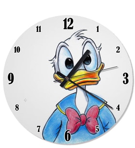 Donald Duck Çocuk Odası Duvar Saati