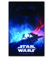 Ahşap Tablo Star Wars 20 Aralık Afiş