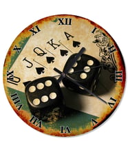 Casino Retro Roma Rakamlı Saat