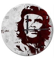 Ernesto Che Guevara Baskılı Duvar Saati
