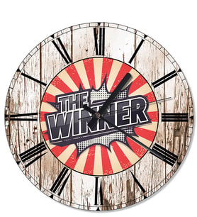 The Winner  Tasarım Duvar Saati