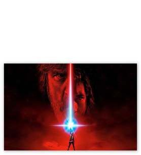 Ahşap Tablo Star Wars The Last Jedi Yüzler Ve Işınlar
