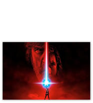 Ahşap Tablo Star Wars The Last Jedi Yüzler Ve Işınlar