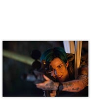 Ahşap Tablo XXX Return Of Xander Cage Ruby Rose Sniper
