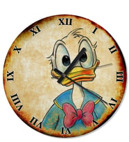 Retro Donald Duck Analog Duvar Saati