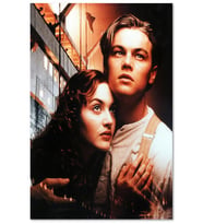 Ahşap Tablo Titanic Leonardo Di Caprio Ve Kate Winslett
