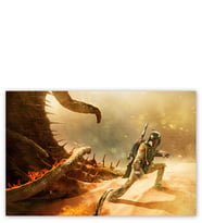 Ahşap Tablo Star Wars Return Of The Jedi Boba Feet