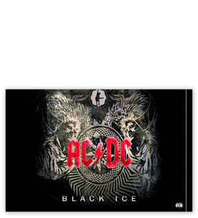 Ahşap Tablo ACDC Black Ice Albüm Kapağı