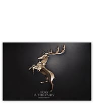 Ahşap Tablo Game Of Thrones Baratheon İllüstrasyon