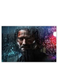 Ahşap Tablo John Wick 3 Parabellum Keanu Reeves