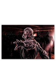 Ahşap Tablo Ultron Supervillain Ve Robotlar