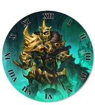 Dota 2 Wraith King Retro Duvar Saati