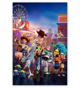 Ahşap Tablo Toy Story 4