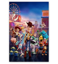 Ahşap Tablo Toy Story 4