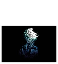 Ahşap Tablo Venom Dark Fan Art