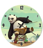 Kung Fu Panda Çocuk Odası Duvar Saati