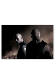 Ahşap Tablo Dwayne Johnson Ve Vin Diesel