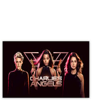 Ahşap Tablo Charlie'nin Melekleri Yazılı Poster