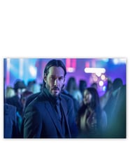 Ahşap Tablo John Wick-2 Keanu Reeves