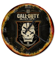 Call Of Duty Black Ops Şekilli Duvar Saati